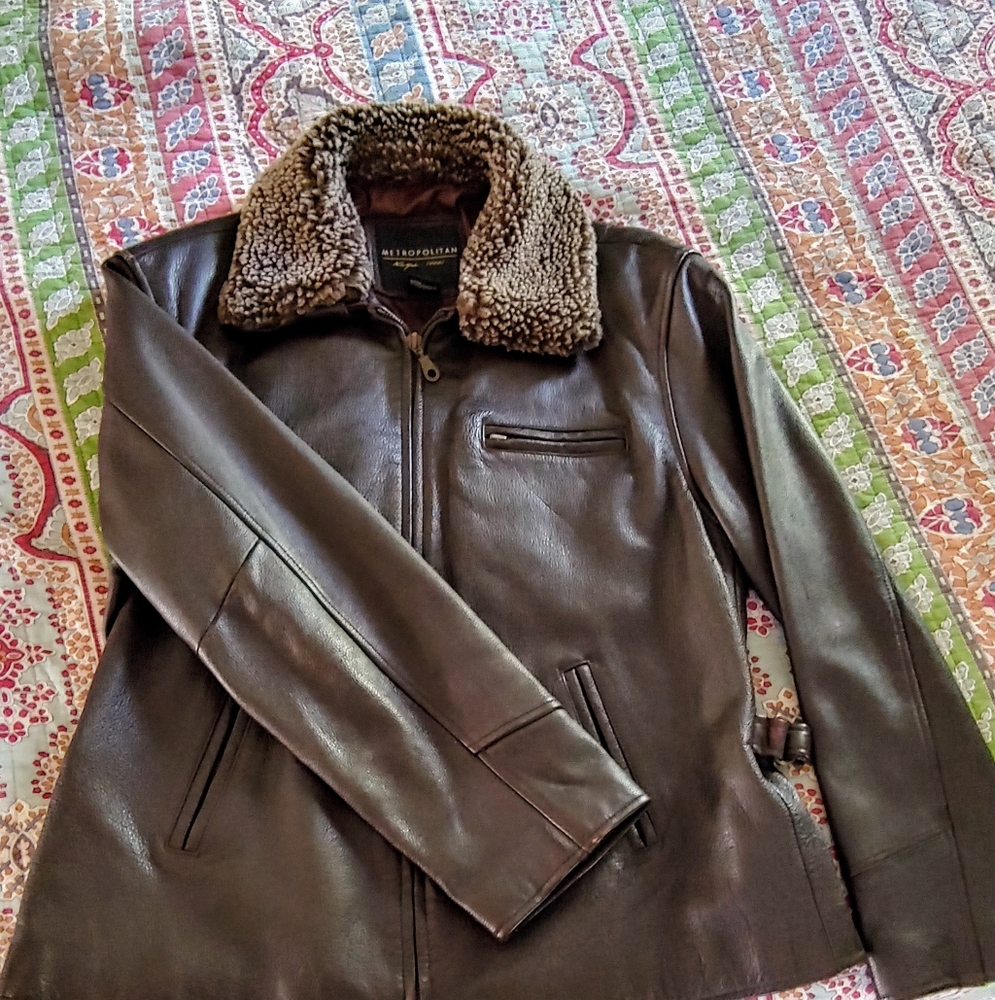 Vintage leather jacket
